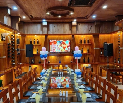 Hầm vip 1 nhà hàng Hai Lúa quận 5